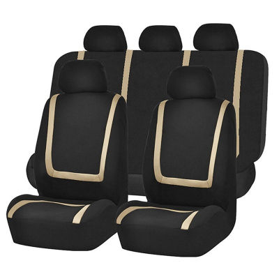 Aimaao 49 Pcs Polyester Fabric Car Seat Covers Universal Fit Most Interior Accessories For Skoda Rapid Peugeot 206 Camry 40