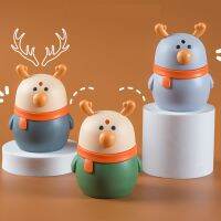 Lovely Deer Shape Press Toothpicks Box Household Plastic Toothpicks Holder For Hotel Bar Table