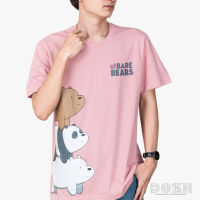 DOSH UNISEX T-SHIRTS WE BARE BEARS เสื้อยืดคอกลม แขนสั้น ผู้ชาย-ผู้หญิง FBTM210904-PI1