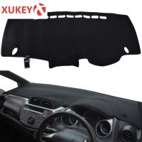 For Honda Fit Jazz 2009 - 2013 Dash Cover Mat Dashmat Dashboard Cover Protective Sheet Carpet Styling 2010 2011 2012