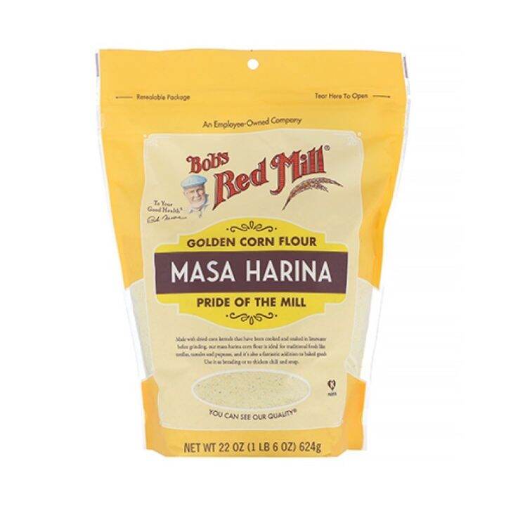 【COD】 Bob's Red Mill Golden Corn Flour Masa Harina 624g | Lazada PH