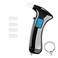 Portable Breath Alcohol- Tester Professional Breathalyzer Digital LCD Display Auto Power Off Sound Alarm For Drivers