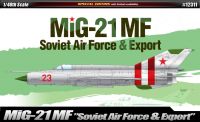 พลาสติก โมเดล ประกอบ ACADAMY MINICRAFT สเกล 1/48 MiG-21MF Soviet Air Force and Export