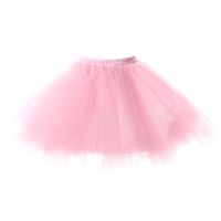 Tulle Elastic Stretchy Tulle Teen Layers Womens Tutu Skirt Pleated Womens Mini Skirts