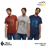 BLACK DIAMOND MULTI SPORT TEE – MEN’S เสื้อยืด Organic Cotton ผสมเส้นใย Elastane เสื้อยืดคอกลม