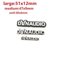 【HOT】 10X DYNAUDIO speaker aluminum 3D sticker trumpet horn sound letter stickers car styling For CC New Beetle