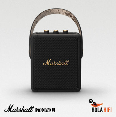 Marshall STOCKWEL II Portable Bluetooth Speaker Black and Brass (โลโก้ทอง) สินค้าของแท้ รับประกัน1ปี !!สินค้าพร้อมส่ง