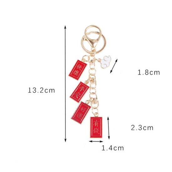 Cá hoạt hình perler đồ trang sức sáng tạo móc khóa cặp đôi móc khóa hợp - ảnh sản phẩm 2