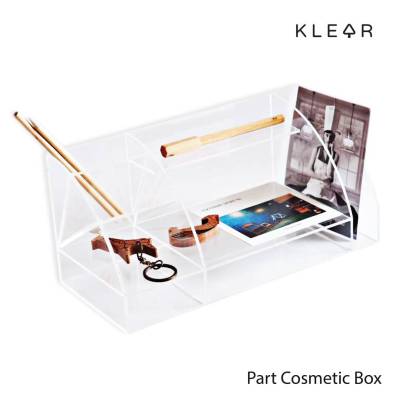Klearobject Part Cosmetic Box กล่องใส่เครื่องสำอาง ชั้นวางเครื่องสำอาง กล่องเอนกประสงค์ กล่องเก็บเครื่องสำอาง กล่องอะคริลิค