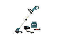 เครื่องเล็มหญ้าแบบไร้สาย มากีต้า (MAKITA) รุ่น UR100DWYE ความเร็วรอบตัวเปล่า หัวตัดไนลอน 9,000 รอบ/นาที และ ใบมีดพลาสติก 10,000 รอบ/นาที