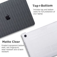 เคส2023 Pro 14 A2779หนังแอร์13 A2337ใหม่ล่าสุด M1เคสสำหรับ Macbook อากาศซองผ้าอุปกรณ์ป้องกันฝาครอบ2021 13นิ้วTH