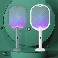 4000V Electric Insect Racket Swatter Zapper USB Rechargeable Summer Mosquito Swatter Kill Fly Bug Zapper Killer Trap Hot Sale Configure...