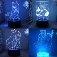 ₪◇✔ Kamisama Kiss Love Very Nice God Tomoe 3d Led Lamp For Bedroom Manga Night Lights Anime Avatar Figure Room Decor Gift Luces