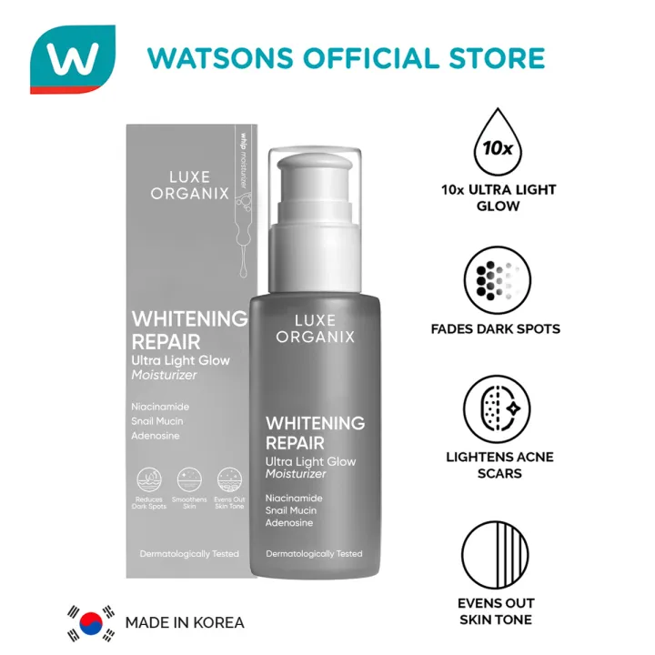 LUXE ORGANIX Whitening Repair Whip Moisturizer 80ml | Lazada PH