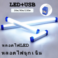 หลอดไฟ LEDไร้สาย 80W ไฟฉุกเฉิน 3โหมด ชาร์จ USB โคมไฟแม่เหล็ก Wireless led light ติดกำแพง หลอดไฟแขวน ใช้งานพกพาได้