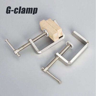 G Type Woodworking Clamp Heavy Duty Adjustable DIY Metal Pressing Plate Die Clamping Clips Quick Release Carpentry Clamps
