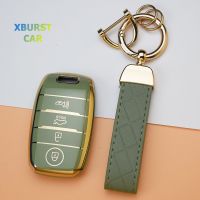 3/4 Buttons TPU Shell For KIA Rio Rio5 Sportage Ceed Cerato K3 KX3 K4 K5 Sorento Optima Picanto Car Remote Smart Key Case Cover Key Chains