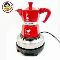 Chong Chong Shop(N17) เตาไฟฟ้า   สำหรับโมก้าพอท ( Moka pot ) ให้ความร้อนเร็ว - นิ่ง (พร้อมส่ง )+แถมฟรีเทคนิคชงโมก้าพอท