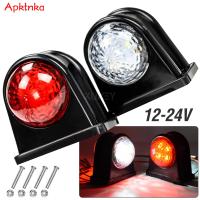 2X Universal LED Side Marker Light 12V 24V Outline Indicator Truck Trailer Position Lamp Waterproof Auto Car Bus Rear Side Lamp