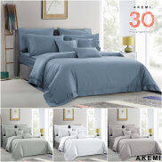 Bộ Ga và Vỏ Chăn Akemi Cotton Select Affinity gồm 6 món, King Queen