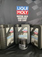 ชุดเปลี่ยนถ่ายน้ำมันเครื่อง Liqui Moly 10W-40+กรองน้ำมันเครื่อง สังเคราะห์แท้100  พร้อมกรองน้ำมันเครื่อง Suzuki ครบชุด 3 ลิตร สำหรับ Suzuki V-Strom 650