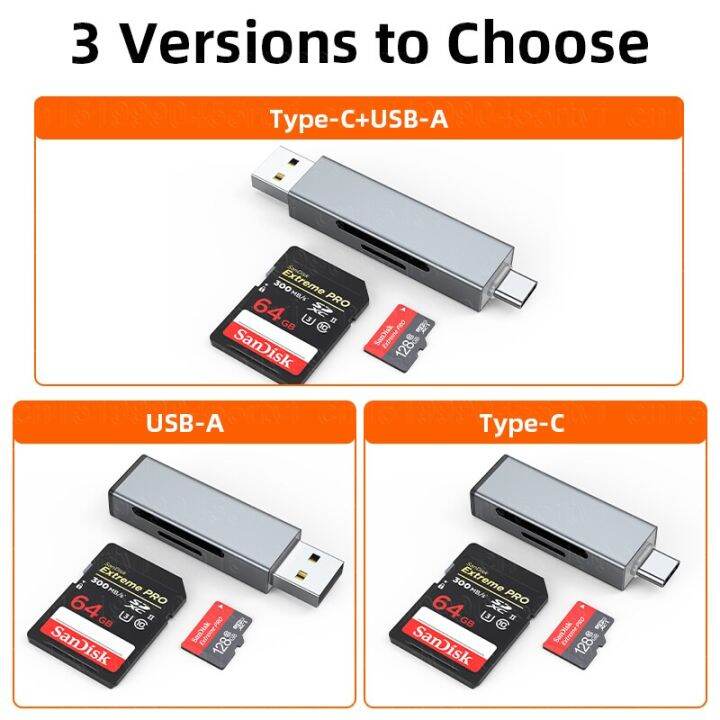 usb-2ใน1-ประเภท-c-การ์ดรีดเดอร์-usb-usb-2-0-sd-micro-การ์ดความจำ-otg-smart-อะแดปเตอร์เมมโมรี่การ์ดสำหรับแล็ปท็อปขนาดเล็ก-usb2-0การ์ดรีดเดอร์-sd-feona