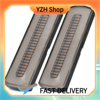 YZH Shop 2ชิ้นไฟ Led ท้ายรถเทรลเลอร์ Rv รถเทรลเลอร์40smd หยุดรถใช้สัญญาณไฟเลี้ยวและแถบไฟท้ายด้านหลังไฟหน้ารถ Ip67กันน้ำ