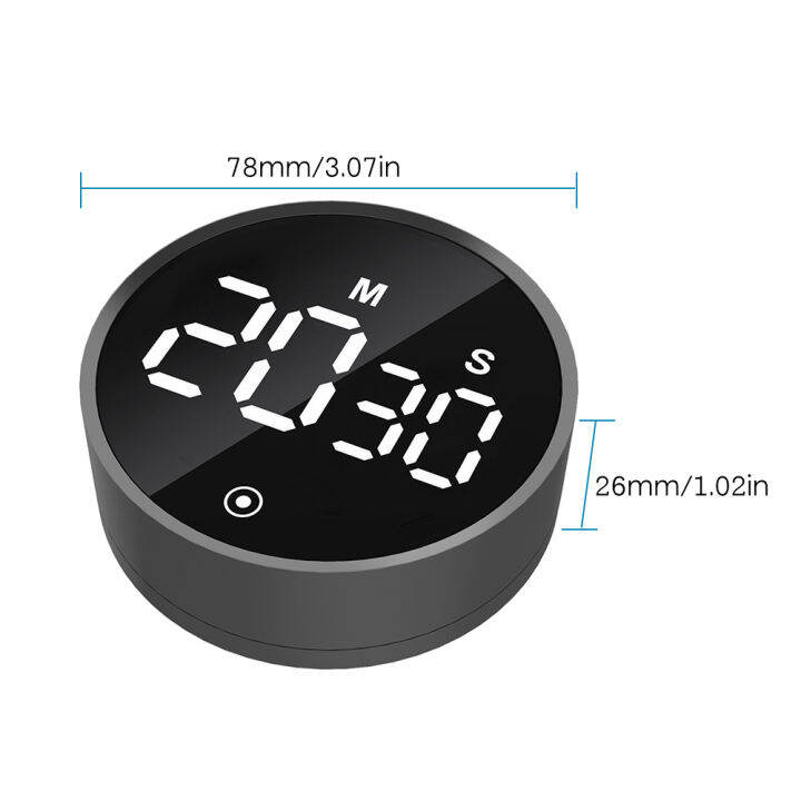 fansline-countdown-timer-time-meter-ma-gnetic-count-down-amp-count-up-digital-calculagraph-volume-amp-brightness-adjustable-large-led-display-rotation-setting-with-stopwatch-function-mute-mode