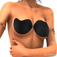 【CW】✉✜  Silicone Push Up Adhesive Strapless Invisible Breast Pasty Chest Paste Nipple