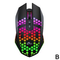 Wireless Gaming Mouse RGB Gaming Mouse With Adjustable DPI Ergonomic Design For Desktop Laptop PC Computer Office Supplies