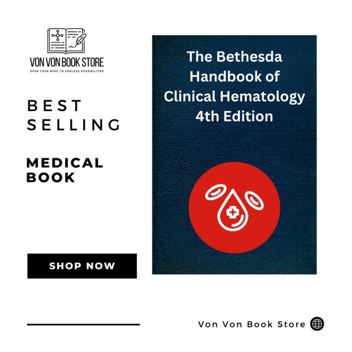 The Bethesda Handbook Of Clinical Hematology 4th Edition Medical Book Haematology Hematology