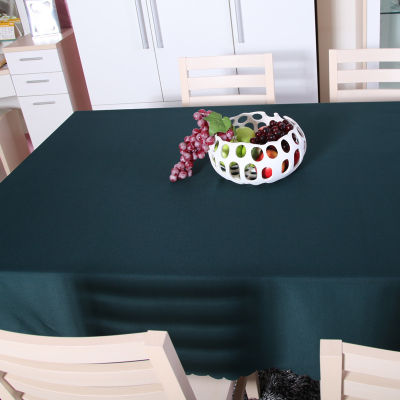 （HOT) ผ้าปูโต๊ะประชุม สำนักงานนิทรรศการผ้าปูโต๊ะสีเขียวหมึกร้านอาหารโรงแรมผ้าปูโต๊ะผ้าปูโต๊ะโฆษณาผ้าปูโต๊ะ