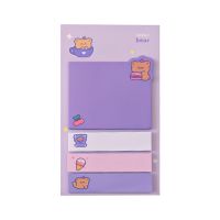 Cartoon Notes for Kids Diary Stickers Memo Paper Student School Supplies Office Stationery