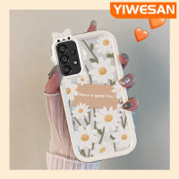 Dienya A53ปลอกสำหรับ Samsung 5G เคสภาพสีน้ำมันที่สวยงามเลนส์หลายสีลายดอกไม้เคสมือถือสาวน่ารักกันกระแทกทนทานต่อการตกและรอยขีดข่วน