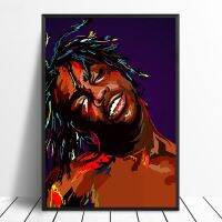 Chief Keef WPAP โปสเตอร์นักร้องเพลงเสื้อยืดแรปเปอร์ฮิปฮอพศิลปะพิมพ์บนผนังภาพวาดการตกแต่งบ้านผ้าใบพิมพ์ (ไร้กรอบ) ของขวัญ