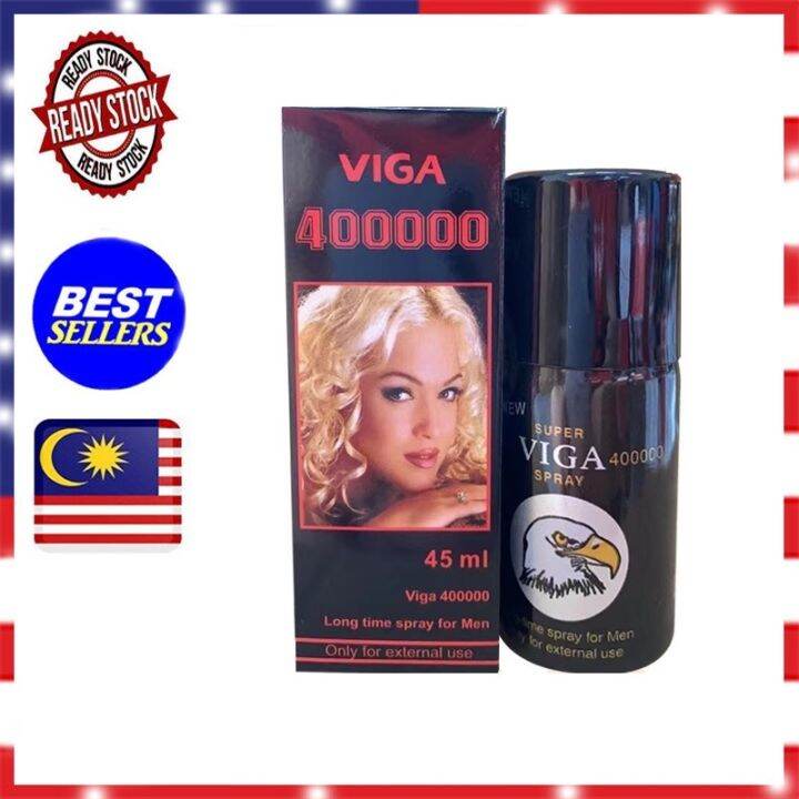 🍒Buy 2 Free 1🍒 现货 Delay Spray VIGA 400000 男用延时喷剂 45ml | Lazada