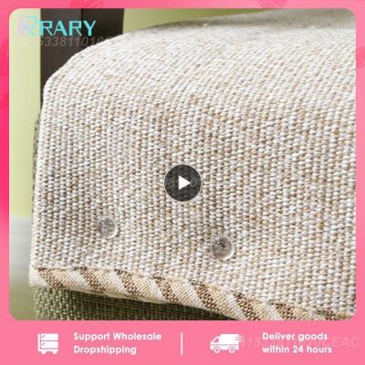 1 10 buah klip lembar tempat tidur Fixer Twist kuku Sofa bantal selimut penutup Grippers pemegang memperbaiki Slip-Resistant untuk rumah transparan
