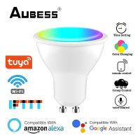 [Qingxin fabrics] หลอดไฟ LED สปอตไลท์ไฟ RGB หรี่ได้8W GU10ไฟ RGBW RGBWW IR ระยะไกล /Tuya Smart Wifi Control Work Alexa สำหรับบ้าน