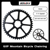 GOLDIX GXP 3มิลลิเมตร42ครั้ง44ครั้ง46ครั้ง48ครั้ง MTB ภูเขาจักรยาน Chainring 7-11ความเร็วสำหรับ XX1 Sram XO1 X1 GX XO X9ข้อเหวี่ยง