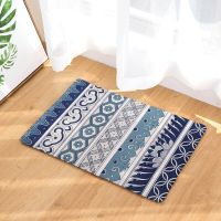 Welcome Floor Mat Doormat Tropical Plants Printed Kitchen Bathroom Rug House Flowers Carpet for Living Room Anti-Slip Tapete Rug