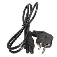 1M/3.3FT EU 3 Prong 2 Pin AC Laptop Power Cord Adapter Cable 250V 10A Black Fit Most Laptops Cameras Printers Ac Power Adapters