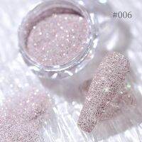 เล็บคริสตัลเพชรผงสายรุ้งสีเงาเล็บ Glitter Pigment Holographic Micro เจาะแก้วตกแต่งเล็บ-Shief