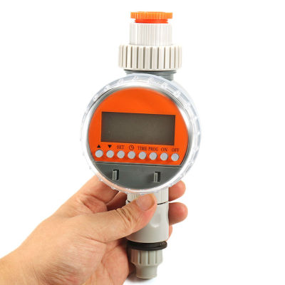 Automatic Water Timer LCD Display Ball Valve Water Timer Electronic Watering Irrigation Controller for Home Garden Irrigation