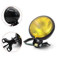 【CW】 5 quot; Motorcycle Headlight Front Lamp Phare Custom Bobber