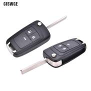 Vỏ chìa khóa xe hơi 3 nút thích hợp cho Chevrolet Cruze CISWGE - INTL