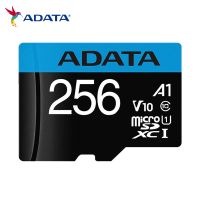 ?ดั้งเดิม + Gratis Ongkir?ADATA SDXC SDHC 32GB 64GB 128GB 256GB A1 V10คลาส10 UHS I หน่วยความจำการ์ด Microsd แฟลชการ์ดเก็บข้อมูลการ์ดบัตร TF สำหรับโทรศัพท์