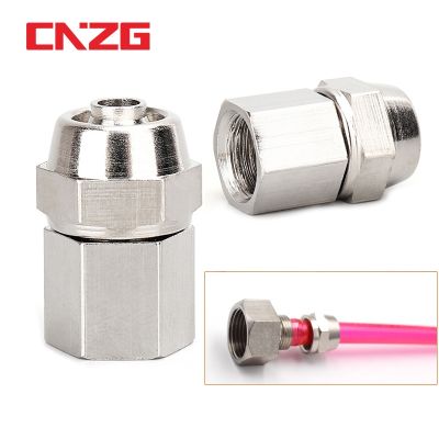 PCF Coper 1/8 1/4 3/8 1/2 BSP Female Pneumatic Fittings Push In Quick Connector Release Air Fitting OD 4 6 8 10MM