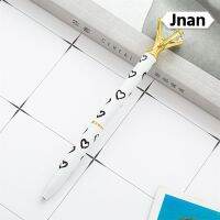 Jnan ปากกาคริสตัลสร้างสรรค์1ชิ้นปากกาลูกลื่นนักเรียน1.0มม. หมึกดำสำหรับเครื่องเขียนในโรงเรียนอุปกรณ์เขียนในสำนักงาน