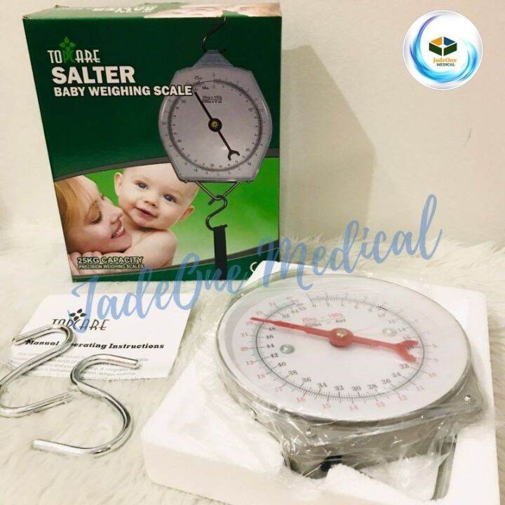 Topcare Salter Weighing Scale (25kg capacity) Lazada PH