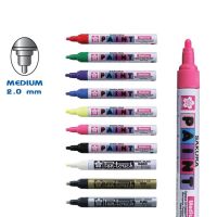 Sakura Paint Marker ปากกาเพ้นท์ หัวใหญ่ 2 mm 10 สี